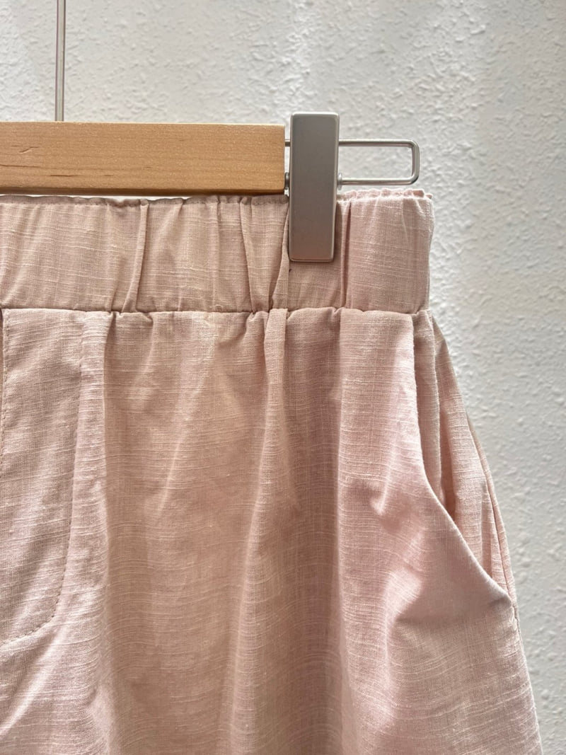 Another Plan - Korean Women Fashion - #womensfashion - 647-1 Linen Shorts - 2