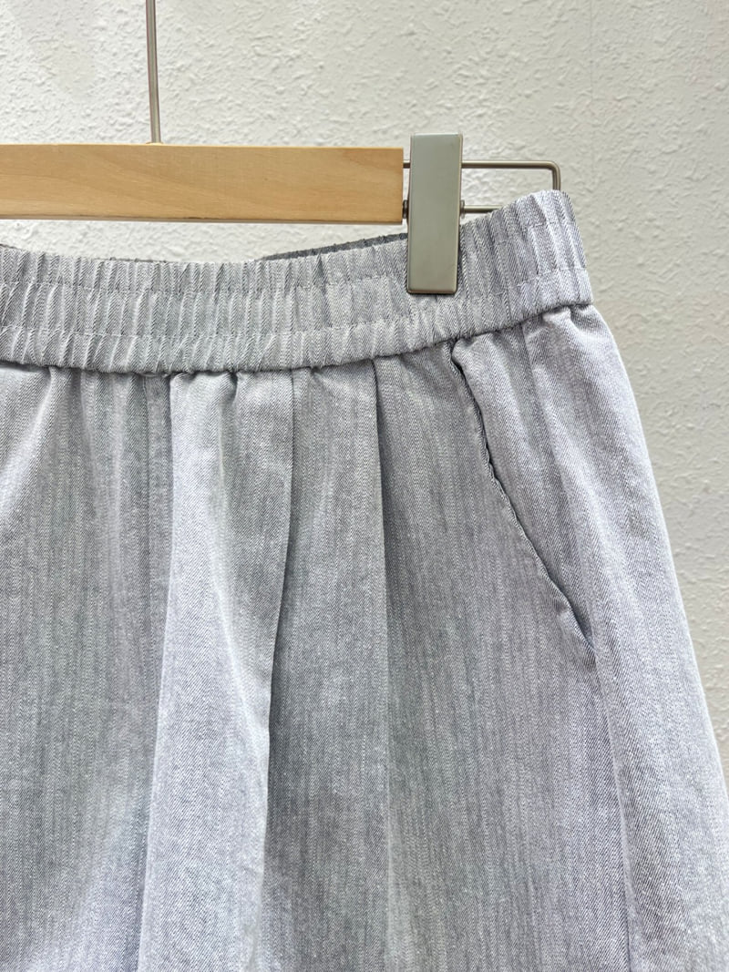 Another Plan - Korean Women Fashion - #womensfashion - 8901 Hem Denim Shorts - 2