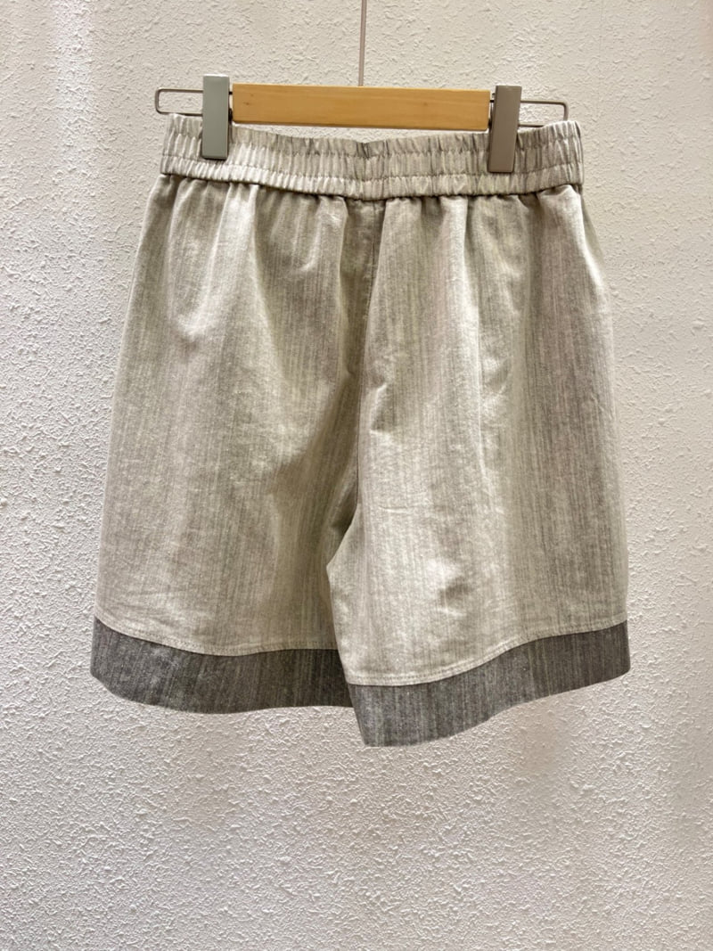 Another Plan - Korean Women Fashion - #womensfashion - 8901 Hem Denim Shorts - 6