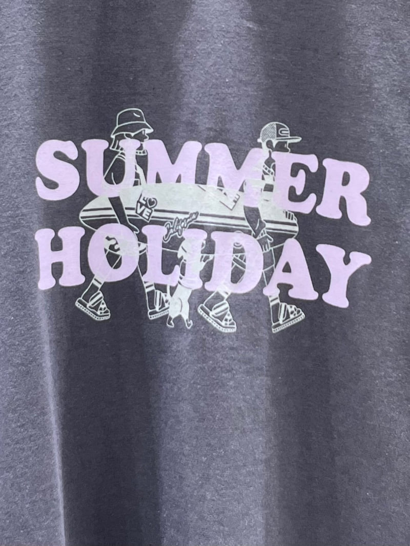 Another Plan - Korean Women Fashion - #womensfashion - Modal Holiday Tee - 8