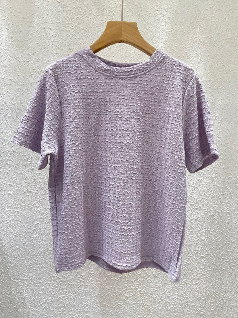 Another Plan - Korean Women Fashion - #womensfashion - 8022 Poodle Tee - 8