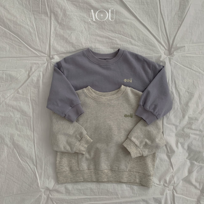 Aou Studio - Korean Baby Fashion - #babyboutique - Ribbed Sweatshirt
