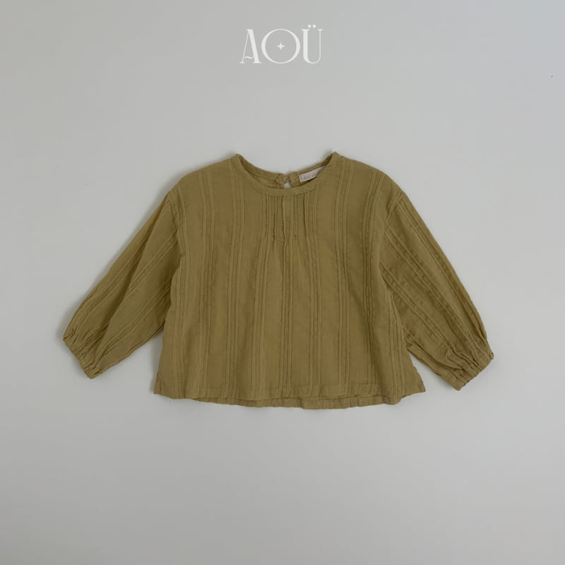 Aou Studio - Korean Baby Fashion - #babyboutique - Ray Pintuck Blouse - 12