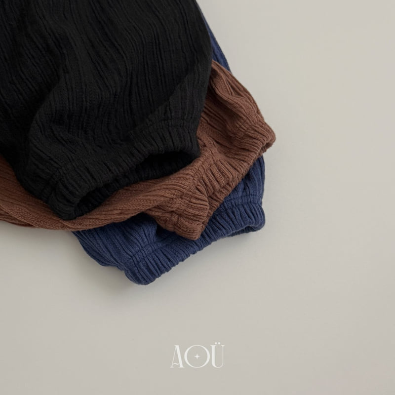 Aou Studio - Korean Baby Fashion - #onlinebabyshop - Day Knit Jogger Pants - 4
