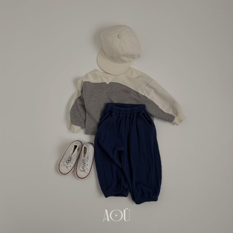 Aou Studio - Korean Baby Fashion - #babyboutiqueclothing - Day Knit Jogger Pants - 6