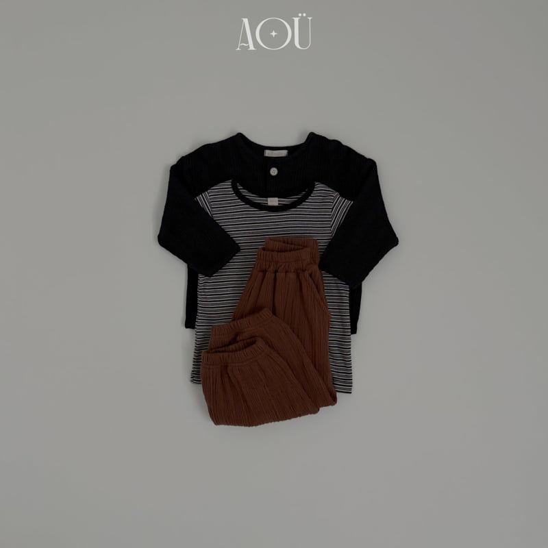 Aou Studio - Korean Baby Fashion - #babyclothing - Day Knit Jogger Pants - 7