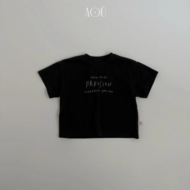 Aou Studio - Korean Baby Fashion - #babyboutiqueclothing - Parisian Tee - 4