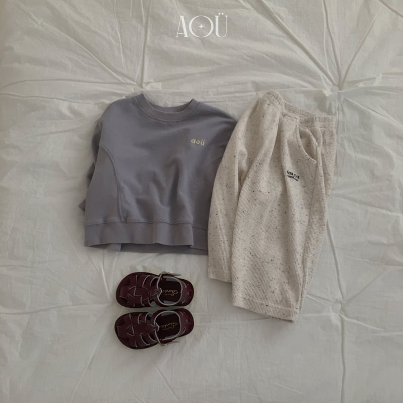 Aou Studio - Korean Baby Fashion - #babygirlfashion - Ribbed Sweatshirt - 6