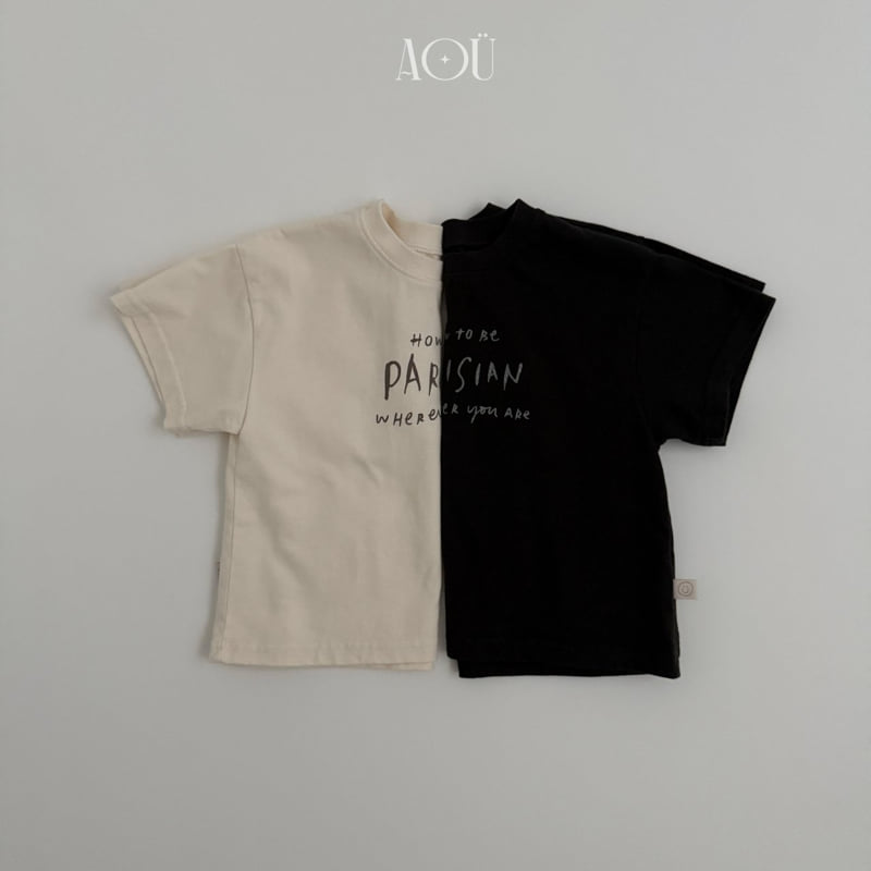 Aou Studio - Korean Baby Fashion - #babygirlfashion - Parisian Tee - 7