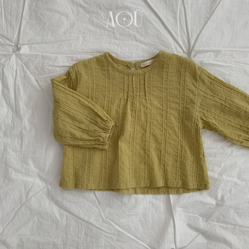 Aou Studio - Korean Baby Fashion - #babygirlfashion - Ray Pintuck Blouse - 4