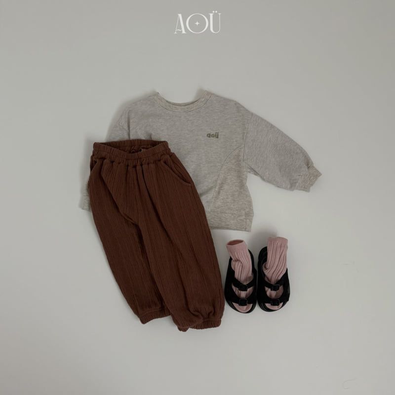 Aou Studio - Korean Baby Fashion - #babylifestyle - Day Knit Jogger Pants - 11