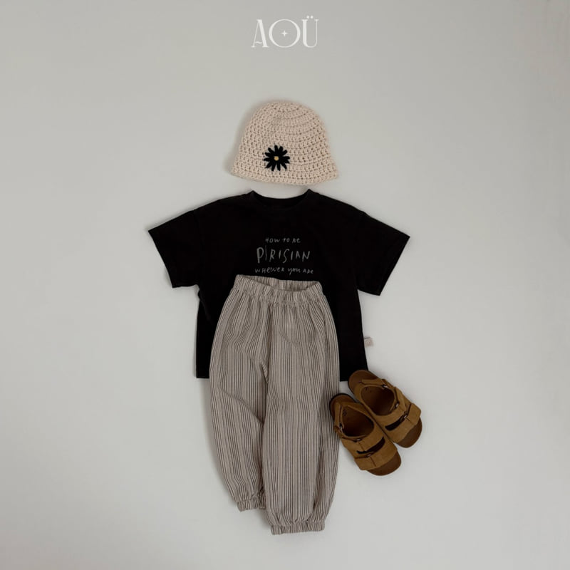Aou Studio - Korean Baby Fashion - #babylifestyle - Parisian Tee - 8