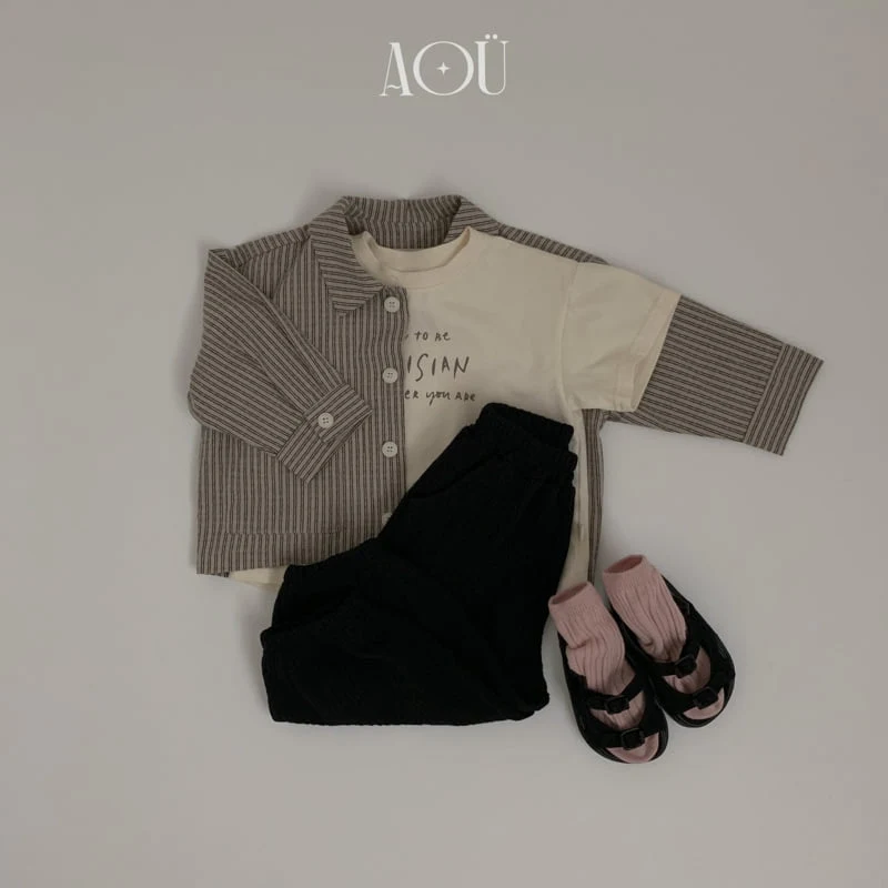 Aou Studio - Korean Baby Fashion - #babyoninstagram - Parisian Tee - 9