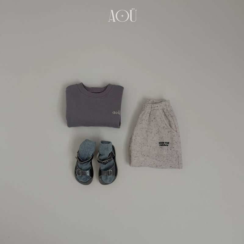 Aou Studio - Korean Baby Fashion - #babyootd - Ribbed Sweatshirt - 9