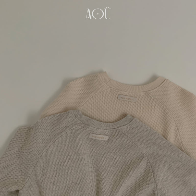Aou Studio - Korean Baby Fashion - #babyootd - Love Sweatshirt - 8