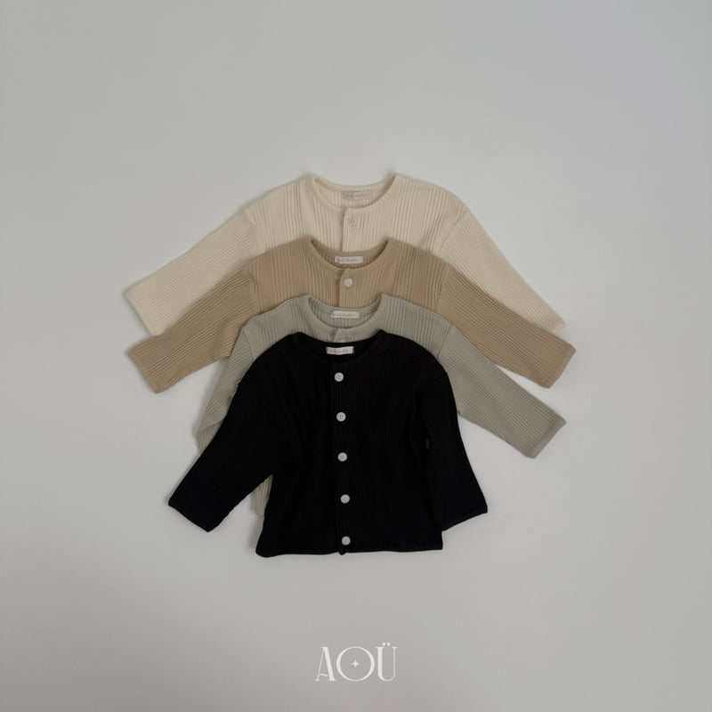 Aou Studio - Korean Baby Fashion - #babyoutfit - Woody Cardigan