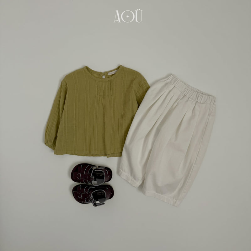 Aou Studio - Korean Baby Fashion - #babywear - Ray Pintuck Blouse - 9