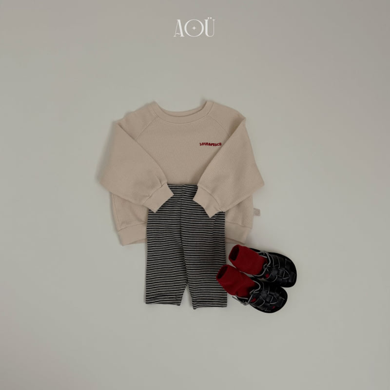 Aou Studio - Korean Baby Fashion - #babywear - Love Sweatshirt - 11