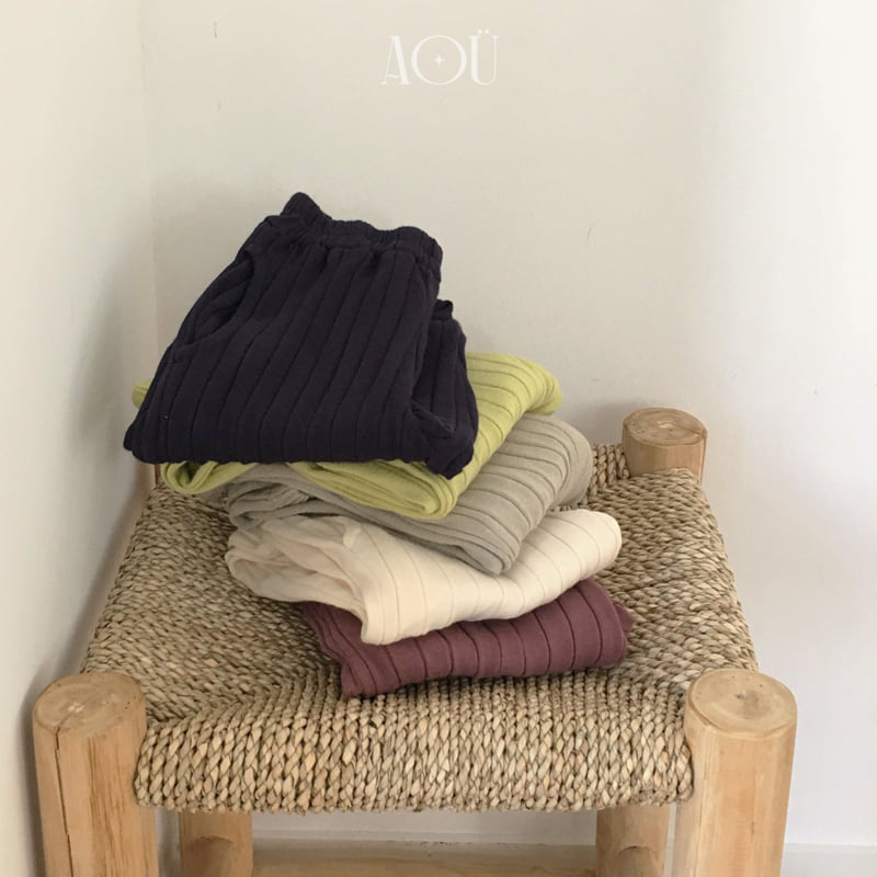 Aou Studio - Korean Baby Fashion - #onlinebabyshop - Wavy Jogger Pants - 10