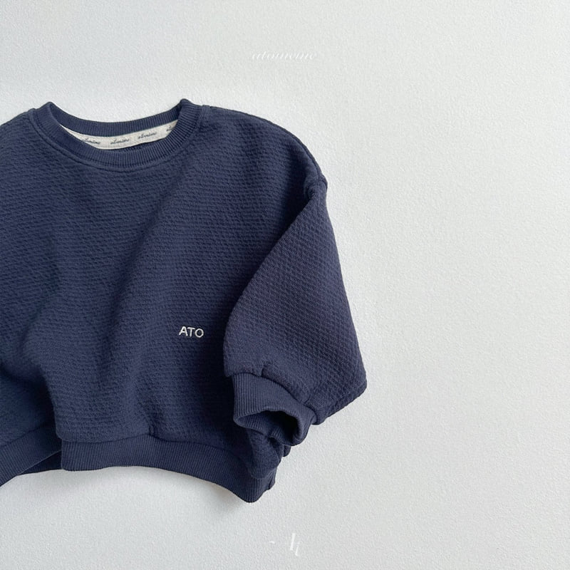 Atomeme - Korean Baby Fashion - #babyboutiqueclothing - Minimal Sweatshirt - 8