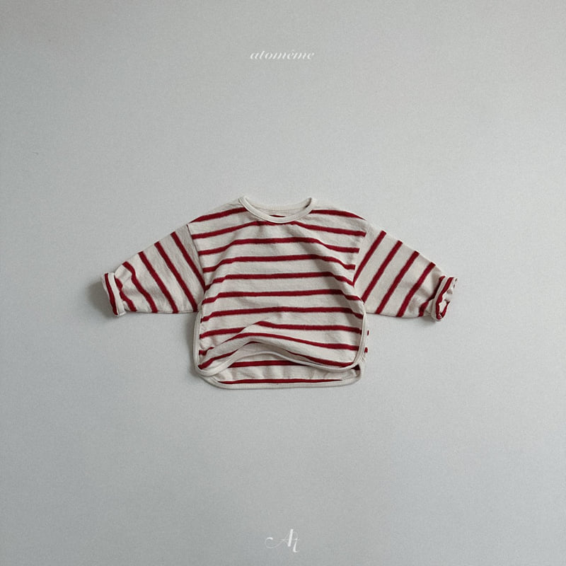 Atomeme - Korean Baby Fashion - #babyboutiqueclothing - Bonbon Binding Sweatshirt - 6