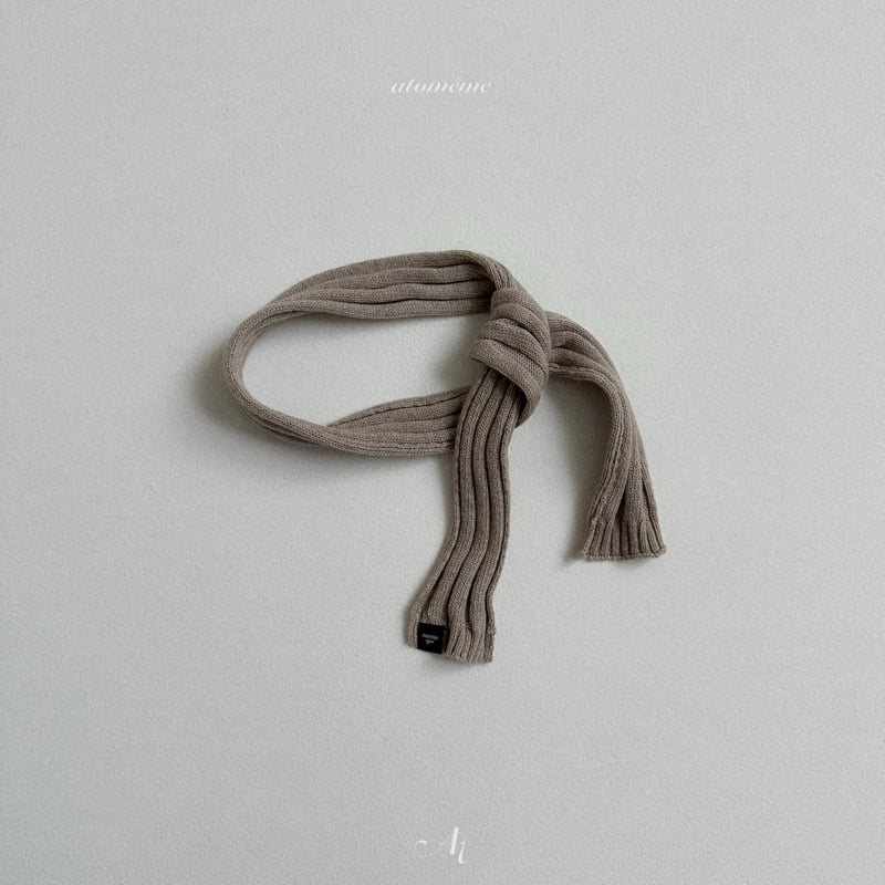 Atomeme - Korean Baby Fashion - #babyclothing - Almond Knit Muffler - 5