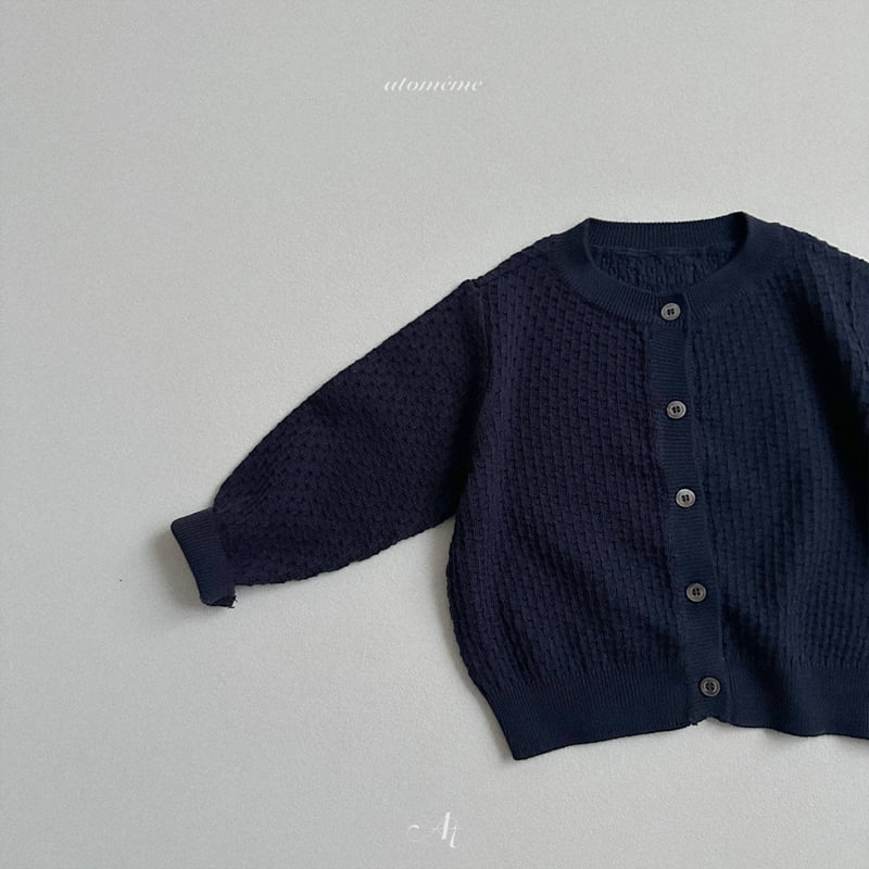 Atomeme - Korean Baby Fashion - #babyclothing - Chestnut Knit Cardigan - 10