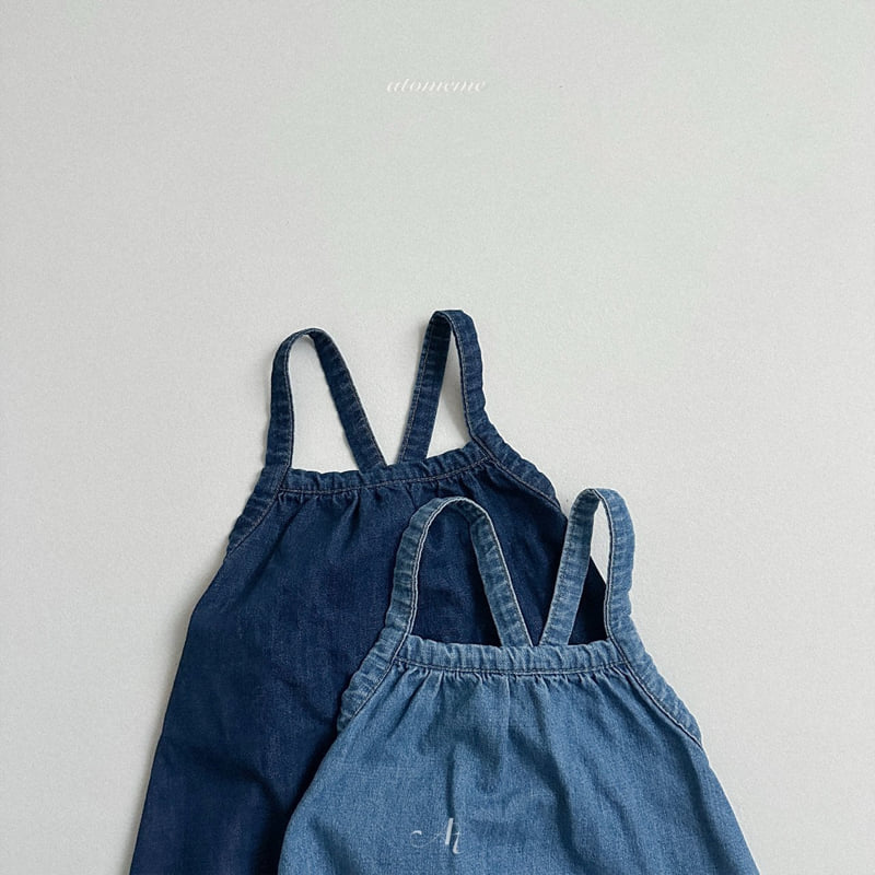 Atomeme - Korean Baby Fashion - #babyclothing - Roro Denim One-piece - 9