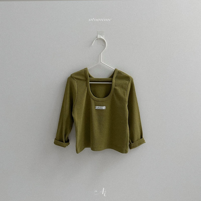 Atomeme - Korean Baby Fashion - #babyfashion - Benny Ribbed Tee - 5