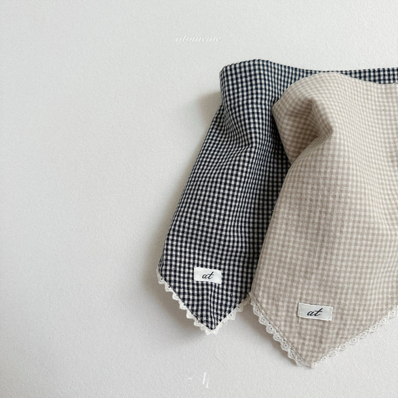 Atomeme - Korean Baby Fashion - #babyfever - Ini Check Bandana - 5