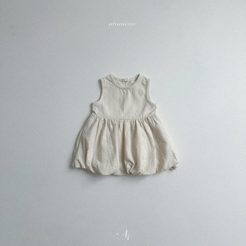 Atomeme - Korean Baby Fashion - #babygirlfashion - Nini Pumpkin One-piece - 5