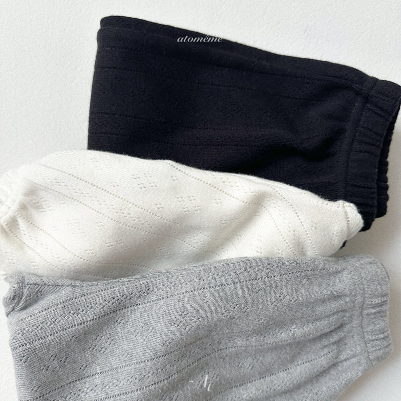 Atomeme - Korean Baby Fashion - #babygirlfashion - Oar Eyelet Pants - 8