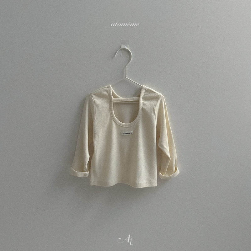 Atomeme - Korean Baby Fashion - #babygirlfashion - Benny Ribbed Tee - 7