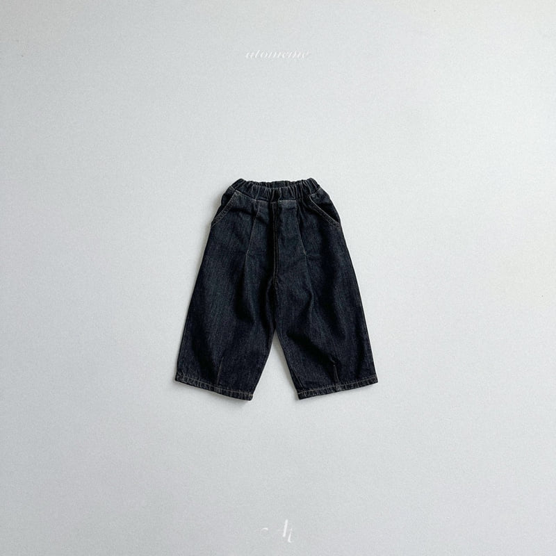 Atomeme - Korean Baby Fashion - #babylifestyle - Jump Dart Denim Pants - 6
