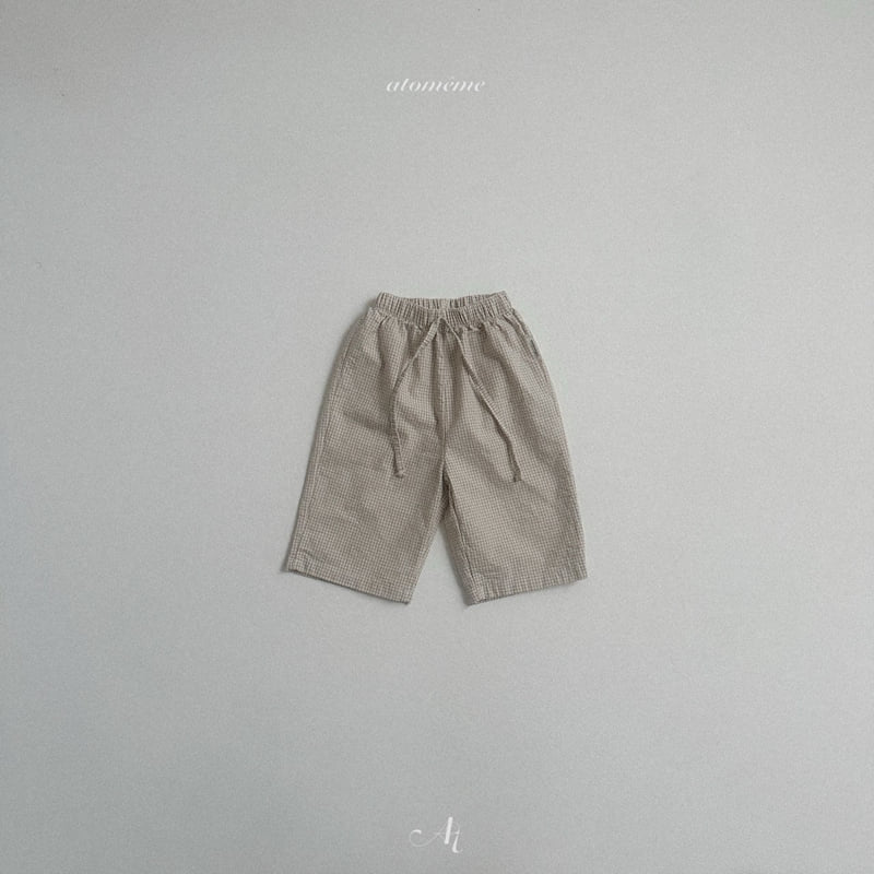 Atomeme - Korean Baby Fashion - #babylifestyle - Ini Check Pants - 5