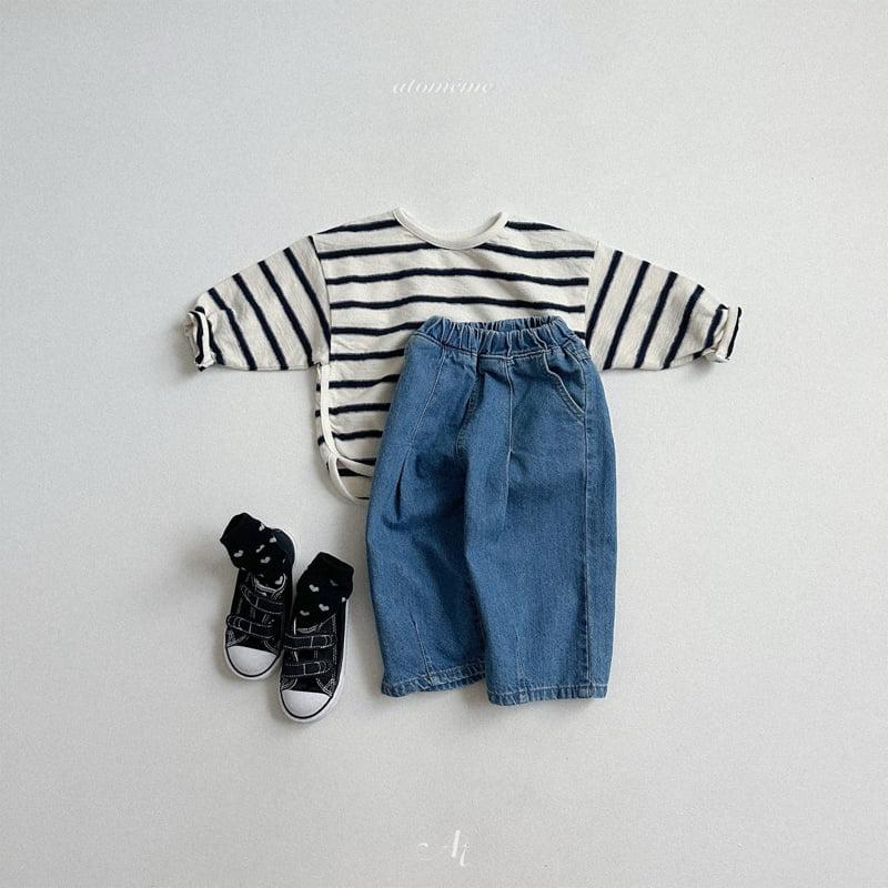Atomeme - Korean Baby Fashion - #babylifestyle - Bonbon Binding Sweatshirt - 11