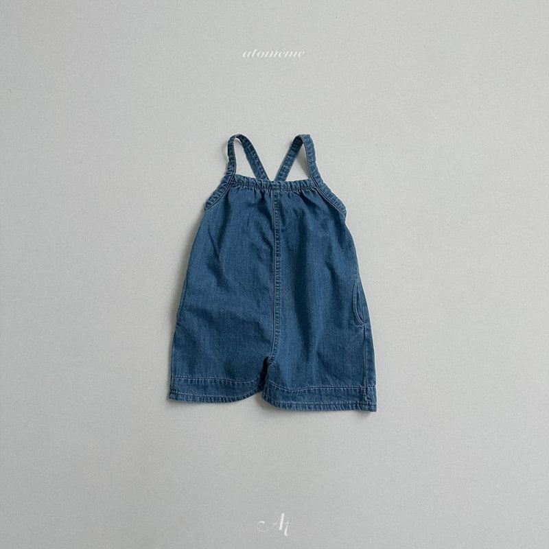 Atomeme - Korean Baby Fashion - #babyoninstagram - Roro Denim Suit - 3