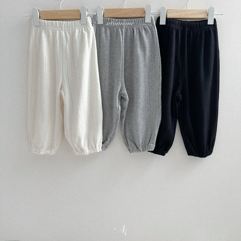 Atomeme - Korean Baby Fashion - #babyoninstagram - Oar Eyelet Pants - 10