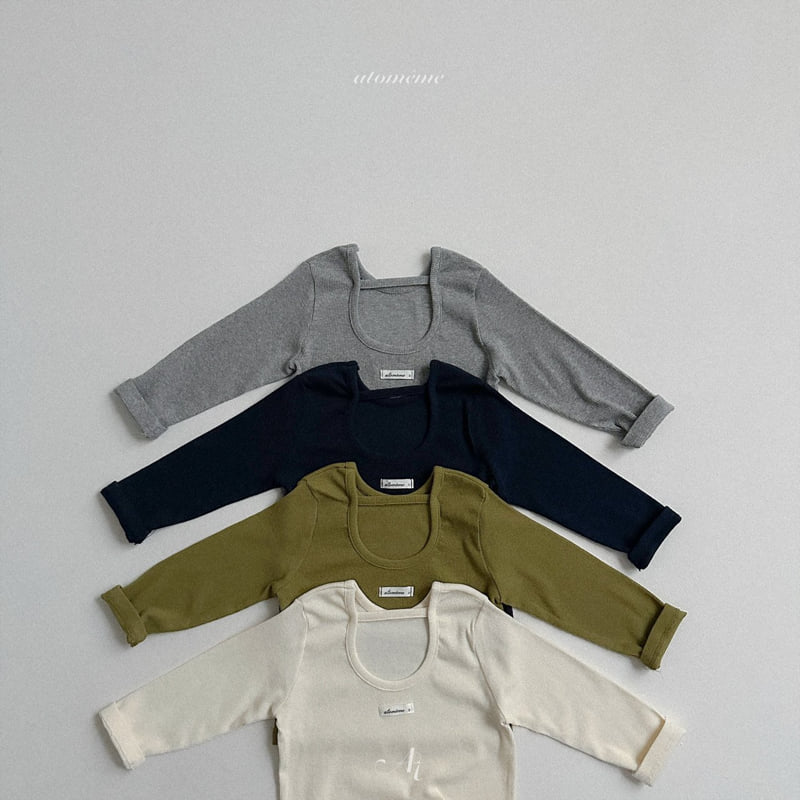 Atomeme - Korean Baby Fashion - #babyootd - Benny Ribbed Tee - 10