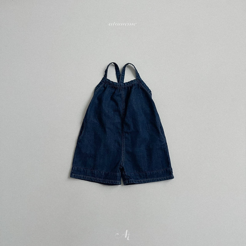 Atomeme - Korean Baby Fashion - #babyoutfit - Roro Denim Suit - 5