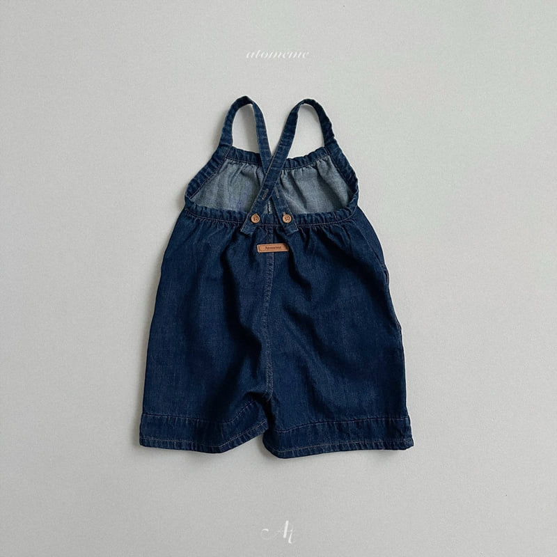 Atomeme - Korean Baby Fashion - #babyoutfit - Roro Denim Suit - 6