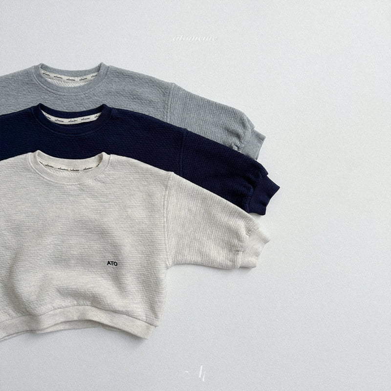 Atomeme - Korean Baby Fashion - #babyoutfit - Minimal Sweatshirt