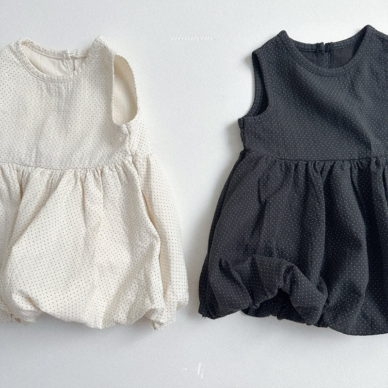 Atomeme - Korean Baby Fashion - #babyoutfit - Nini Pumpkin One-piece - 10