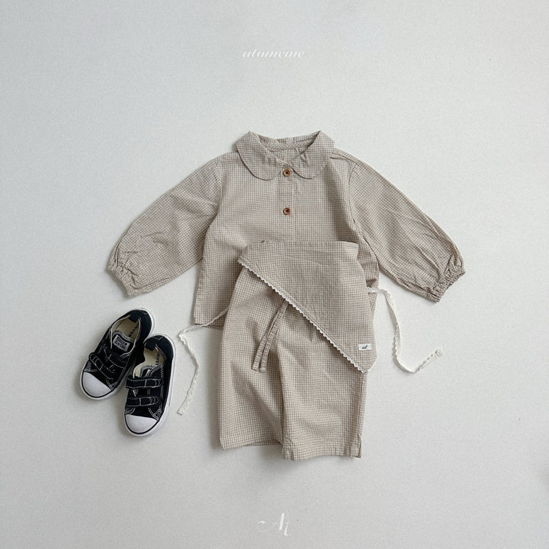 Atomeme - Korean Baby Fashion - #babywear - Ini Check Pants - 10