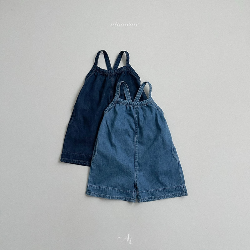 Atomeme - Korean Baby Fashion - #onlinebabyboutique - Roro Denim Suit - 8
