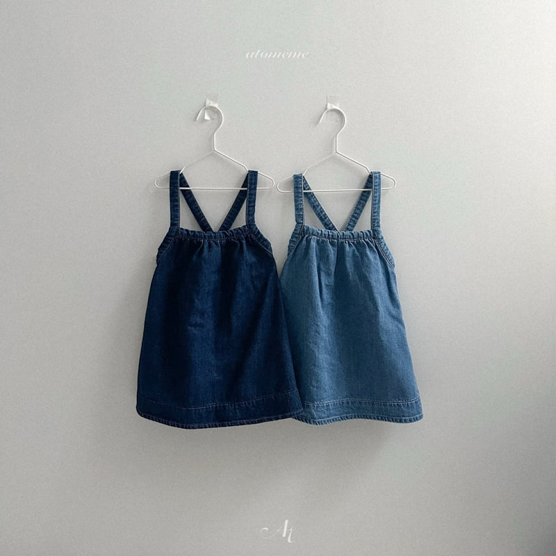Atomeme - Korean Baby Fashion - #babywear - Roro Denim One-piece - 4