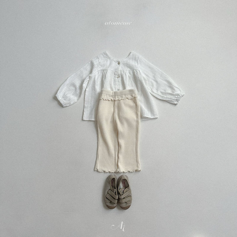 Atomeme - Korean Baby Fashion - #onlinebabyshop - Chouet Bootcut Pants - 10