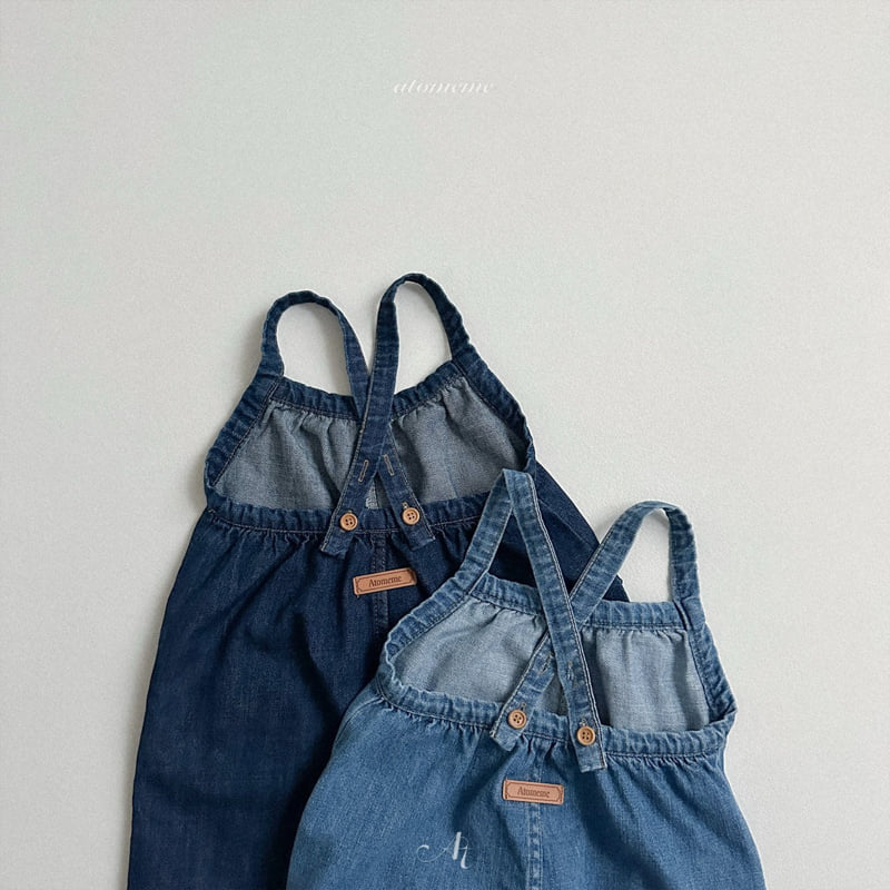 Atomeme - Korean Baby Fashion - #onlinebabyshop - Roro Denim Suit - 9