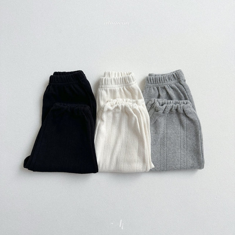 Atomeme - Korean Baby Fashion - #onlinebabyshop - Oar Eyelet Pants