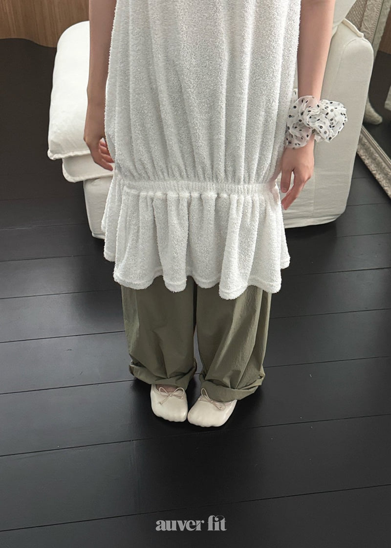 Auver_Fit - Korean Women Fashion - #shopsmall - Terry Top One-piece - 8